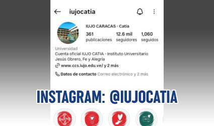 Cuenta Oficial Instagram @iujocatia
