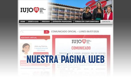 Página WEB Oficial IUJO Caracas